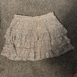 Girls sequin size XL skirt. NWT